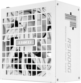 Lian Li RS Series 80 PLUS Gold Zasilacz, ATX 3.1, modular - 1.000 Watt, Biely