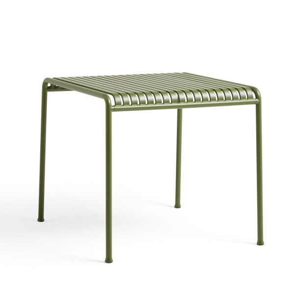 HAY Vonkajší stôl Palissade Olive 90 × 82,5 cm