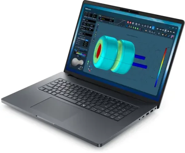 DELL Pro Max PLUS 18 čierna / Notebook / 18" QHD + / Core Ultra 7 265HX / 32GB / 1TB SSD / RTX PRO 3000 12GB / W11P (VT00G)