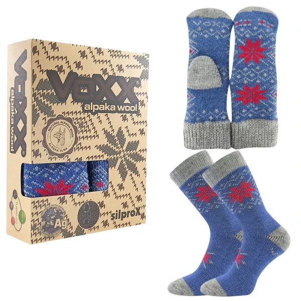 VOXX ponožky Alta set modré 1 balenie 35-38 118277