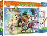 Trefl - Puzzle - Obojstranné puzzle 44 mačiek SUPER MAXI