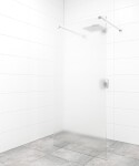 Sprchová zástena Walk-in 110 cm SAT vo farbe profilu chróm SATBWI110MSZAV SATBWI110MSZAV
