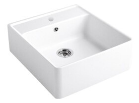 VILLEROY & BOCH - Keramický drez Single-bowl sink White alpin modulový 595 x 630 x 220 bez excentra 632061R1 2. akosť