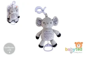 BABYTED Plyšový sloník s hracím strojčekom