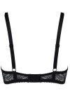 LUXUSNÁ PODPRSENKA BRALETTE 19237 ČIERNA černá 65F