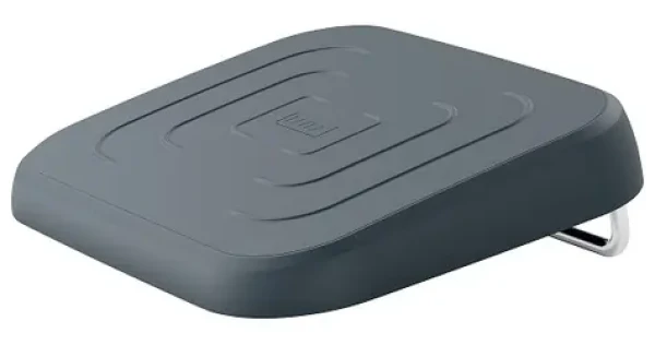 Leitz Ergo tmavo šedá / Opierka nôh / Recyklovaný plast / 3 výškové polohy (65460089)