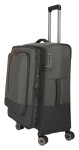 Stredný textilný kufor na kolieskach Travelite Crosslite 5.0 M Dark Olive