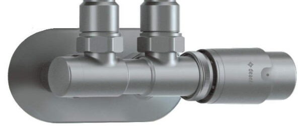 DEANTE - Mosadz, EPDM termostatický ventil pre kúpeľňový radiátor - pravý AGI_FZP1