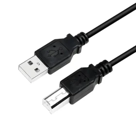 LogiLink CU0009B čierna / USB 2.0 kábel / USB-A - USB-B / 5 m (CU0009B)