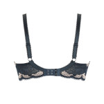 Panache Clara Moulded Sweetheart navy/pearl 7251 70F