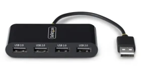 StarTech ST4200MINI2-USB-HUB / USB hub / 4 porty / USB 2.0 / čierna (ST4200MINI2-USB-HUB)