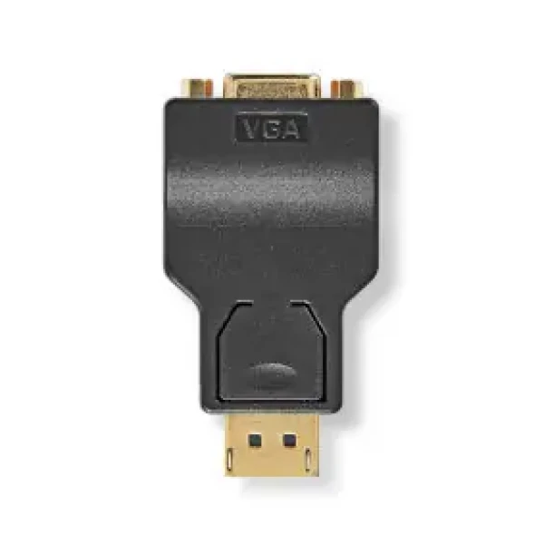 Nedis Adaptér DisplayPort (M) - VGA output čierna / pozlátený (CCBW37935AT)
