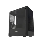 Darkflash M305 čierna / Počítačová skriňa / Micro-ATX / tvrdené sklo / bez ventilátorov / USB 3.0 (M305_Black)