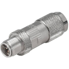 Weidmüller IE-PS-M12X-P-FH neupravený zástrčkový konektor pre senzory - aktory, 1324020000, 10 ks; 1324020000
