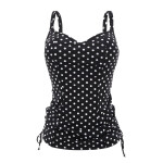 Vrchný diel plaviek Swimwear Anya Spot Balconnet Tankini black/white SW1011 75GG