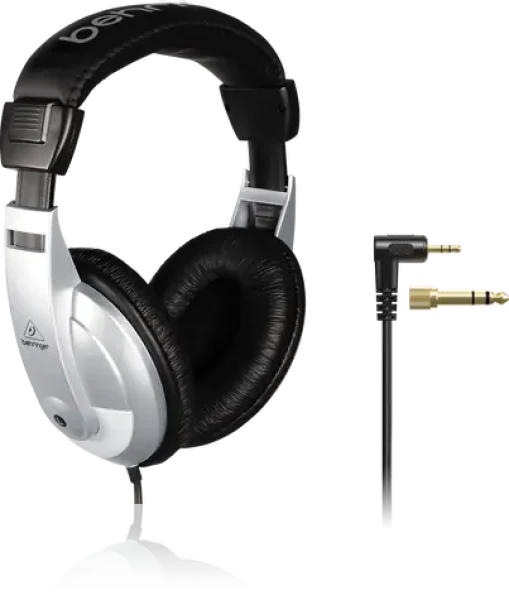 Behringer HPM1000 strieborná / Slúchadlá / 2m / 3.5mm + 6.3mm (27000081)