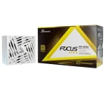 Seasonic FOCUS GX-850 850W ATX 3.1 White Edition biela / PC sieťový zdroj / 850 W / 135 mm / 80+ Gold (FOCUS-GX-850-V4-WHITE)