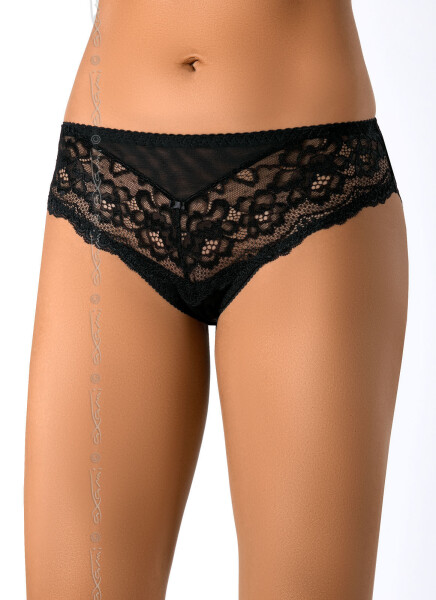 Sexy nohavičky Zaina V-7603 čierna - Axami L