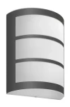 Philips Python 6W antracit / LED vonkajšie nástenné svietidlo / 450lm / 2700K / IP44 (SKL000396634)
