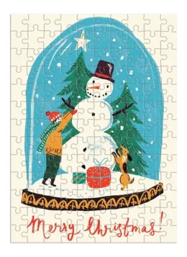 Galison Puzzle Snežítko