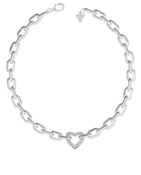 Guess Výrazný oceľový náhrdelník Beloved JUBN05015JWRHT/U