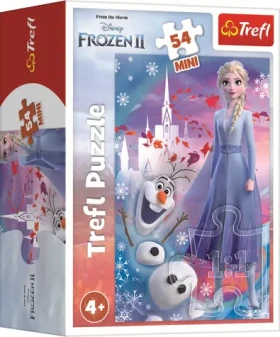 Trefl Puzzle Ľadové kráľovstvo II: Elsa a Olaf