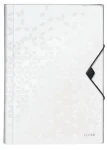Leitz WOW A4 Aktovka s priehradkami PP biela (45890001)