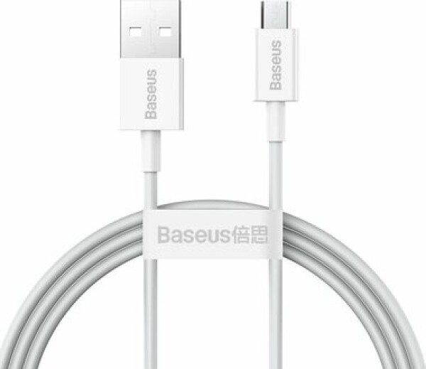 Baseus CAMYS-02 Kábel USB-A (M) - Micro-USB (M) 1 m biela (CAMYS-02)