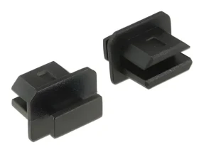 DeLock čierna / Krytka proti prachu / mini DisplayPort / 10 ks (64026)