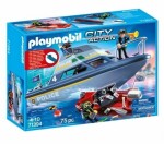 Playmobil® City Action 71394 Policajný čln