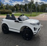 Mamido Detské elektrické autíčko Range Rover Evoque biele