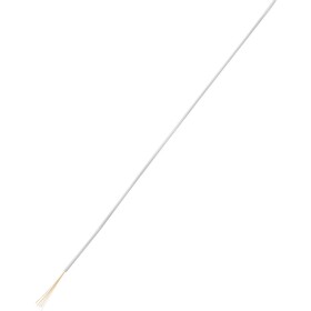 TRU COMPONENTS 1567848 opletenie / lanko, LiFY, 1 x 0.75 mm², biela, 25 m; 1567848