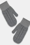 DÁMSKE RUKAVICE RZ056 melanžově šedá 21
