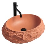 REA - Umývadlo na dosku Mika Terracotta REA-U7349