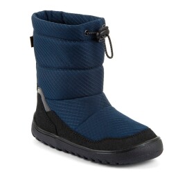 Chlapčenské zimné barefoot topánky UP SNOW TEX Black/Blue Froddo G3160263-1 - 41