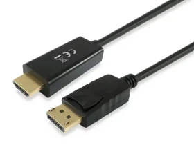 Equip / Redukcia DisplayPort/HDMI / 4K/30Hz / 2 m / čierna (119390)