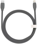 Baseus CAGD020001 Jelly kábel USB-C na Lightning 1.2 m čierna / 20W (CAGD020001)