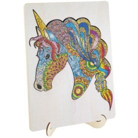 Craft Creative Drevené puzzle Jednorožec 132 dielikov