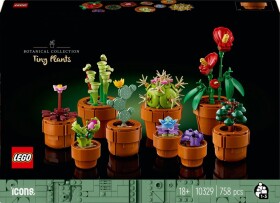 LEGO® Botanicals 10329 Miniatúrne rastliny