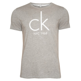 Pánske tričko s krátkym rukávom KM0KM00189-020 - Calvin Klein L