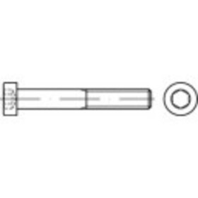 TOOLCRAFT TO-5378370 skrutky s valcovou hlavou M8 40 mm vnútorný šesťhran DIN 7984 nerezová ocel A4 100 ks; TO-5378370