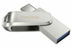 SanDisk Ultra Dual Drive Luxe 256 GB strieborná / Flash Disk / USB-A 3.1 amp; USB-C 3.1 / čítanie: 150 MBs (SDDDC4-256G-G46)