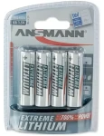 Ansmann Extreme Lithium AA FR6 / Batéria / 1,5 V / 4 ks (1512-0002)