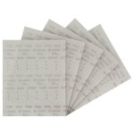 Bosch Accessories 2608902508 2608902508 brúsna sieť pre orbitálnu brúsku Zrnitosť 240 5 ks; 2608902508