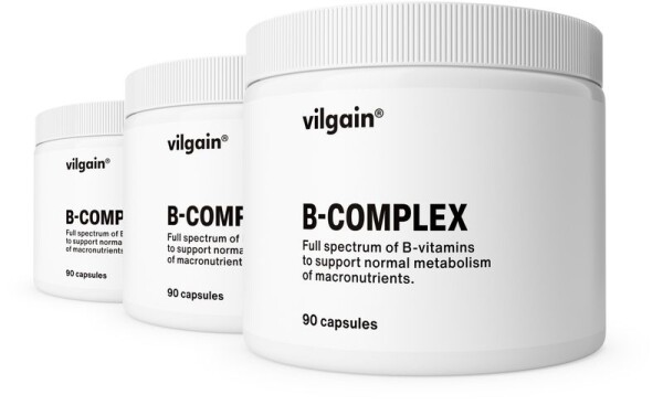 Vilgain B-Komplex – 3× 90 kapsúl