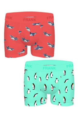 Pánske boxerky John Frank JF2BFUN03 M MIX