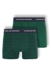 Volcano 2Pack Boxerky U-BOXER Zelené/modré pruhy