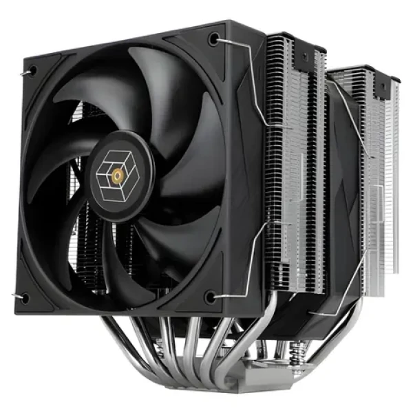 ThermalRight Royal Pretor čierna / Aktívny CPU chladič / Dual Tower / 120 + 130 mm / Socket AM5 (ROYAL PRETOR 130)