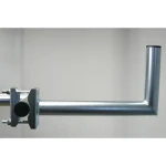 OEM držiak antény na balkón 35 cm / Držiak antény / odsadenie 350 mm / rúrka 42 mm / galvanický zinok (PK35B42)