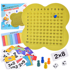 Mamido Edukatívna matematická hra tabuľa na učenie násobilky GR0619